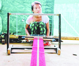 Village women deft in traditional skills